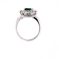 Ring Crivelli Woman SMERALDO in Gold Smeraldo 1.52 Ct 110-CONT SM 1.52 - 110-CONT SM 1.52